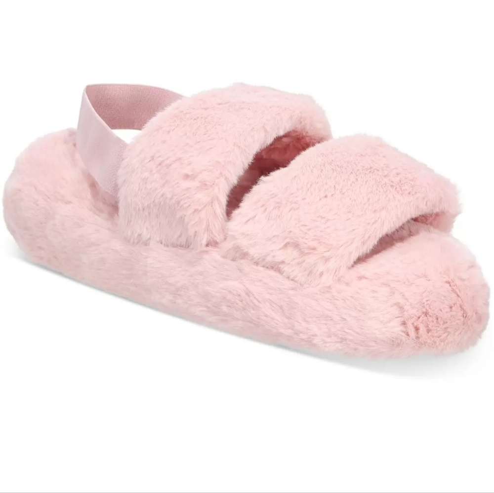 P2007   Jenni Intimates Happy Merry & Cozy Slippers Peachskin Large 9-10
